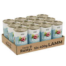 Lade das Bild in den Galerie-Viewer, Uncle Rusty's Lamm mit Rote Beete, Haferkleie und Apfel Nassfutter - regionale Zutaten