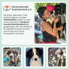 Lade das Bild in den Galerie-Viewer, Noms+ Herzenshappen Snack | Hypoallergener Softsnack für sensible Hunde | inkl. Tierschutzspende | 200g | Fräulein Plath