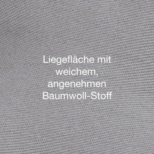 Lade das Bild in den Galerie-Viewer, Hundebett rund St.Moritz von HOUND&NATURE | Recycelte Materialien | Oeko-Tex® Standard 100 | Hellgrau