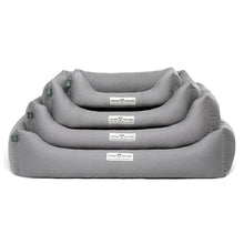 Lade das Bild in den Galerie-Viewer, Orthopädisches Öko-Hundebett Zermatt von HOUND&NATURE | Recycelte Materialien | Oeko-Tex® Standard | Hellgrau