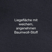 Lade das Bild in den Galerie-Viewer, Orthopädisches Öko-Hundebett Zürich von HOUND&NATURE | Fleece-Seite | Recycelte Materialien | Oeko-Tex® Standard | Blau