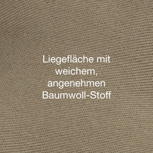 Lade das Bild in den Galerie-Viewer, Orthopädisches Öko-Hundebett Zürich von HOUND&NATURE | Fleece-Seite | Recycelte Materialien | Oeko-Tex® Standard | Taupe