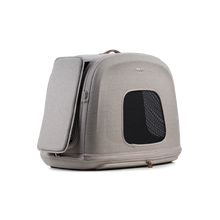 Lade das Bild in den Galerie-Viewer, Crashgetestete Isofix-Transportbox Auto Tavo Crispin für Hunde | 3 Größen bis 27.2 kg | Farbe: Merle