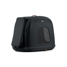 Lade das Bild in den Galerie-Viewer, Crashgetestete Isofix Transportbox Auto Tavo Crispin für Hunde | 3 Größen bis 27.2 kg | Farbe: Onyx