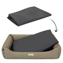 Lade das Bild in den Galerie-Viewer, Überbezug Baumwolle | Für alle HOUND&NATURE Hundebetten | Wasserdicht | 4 Farben