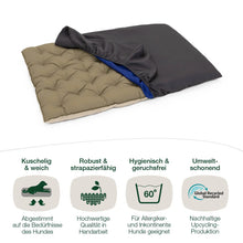 Lade das Bild in den Galerie-Viewer, Überbezug Baumwolle | Für alle HOUND&NATURE Hundebetten | Wasserdicht | 4 Farben