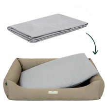 Lade das Bild in den Galerie-Viewer, Überbezug Baumwolle | Für alle HOUND&NATURE Hundebetten | Wasserdicht | 4 Farben