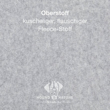Lade das Bild in den Galerie-Viewer, Überbezug Fleece | Für alle HOUND&NATURE Hundebetten | Wasserdicht | 3 Farben Hellgrau