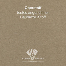 Lade das Bild in den Galerie-Viewer, Überbezug Baumwolle | Für alle HOUND&NATURE Hundebetten | Wasserdicht | 4 Farben Taupe