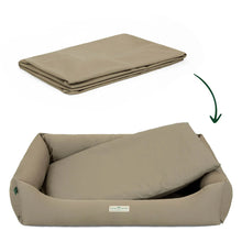 Lade das Bild in den Galerie-Viewer, Überbezug Baumwolle | Für alle HOUND&NATURE Hundebetten | Wasserdicht | 4 Farben