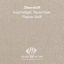 Lade das Bild in den Galerie-Viewer, Überbezug Fleece | Für alle HOUND&NATURE Hundebetten | Wasserdicht | 3 Farben Taupe