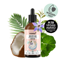 Lade das Bild in den Galerie-Viewer, WASSERFEST Zpot-on Tropfen für Hunde gegen Flöhe, Zecken, Milben & Mücken | 100% Chemiefrei | 100ml Jahresvorrat