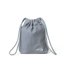 Lade das Bild in den Galerie-Viewer, Öko Leckerlibeutel aus Bio-Baumwoll-Canvas | tadazhi | Faded Blue