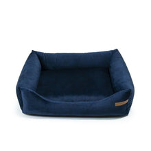 Lade das Bild in den Galerie-Viewer, Premium Hundebett Rexproduct | Recycelte Materialien & schadstofffrei | Marine | 9 versch. Matratzenfarben