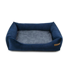 Lade das Bild in den Galerie-Viewer, Nachhaltiges Rexproduct Hundebett OTTO - orthopädisch - waschbar & schadstofffrei - Marine - 5 Matratzenfarben S: 65 x 55 x 15 cm Dunkelgrau | Fräulein Plath