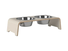 Lade das Bild in den Galerie-Viewer, Futterstation dogBar® für Hunde | Edelstahl | Cashmere grey | 5 Größen M small