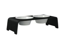 Lade das Bild in den Galerie-Viewer, Futterstation dogBar® für Hunde | Porzellan | Eiche dunkel | 5 Größen M small