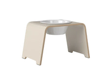 Lade das Bild in den Galerie-Viewer, dogBar® Single Hundenapf | Porzellan | Cashmere Grey | 3 Größen M large