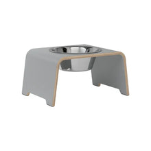 Lade das Bild in den Galerie-Viewer, dogBar® Single Hundenapf | Edelstahl | Grau | 3 Größen M