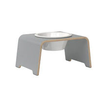 Lade das Bild in den Galerie-Viewer, dogBar® Single Hundenapf | Porzellan | Grau M