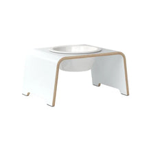 Lade das Bild in den Galerie-Viewer, dogBar® Single Hundenapf | Porzellan | Weiss M