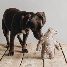 Lade das Bild in den Galerie-Viewer, Öko-Hundespielzeug | Natürlicher Wollfilz | 100% schadstofffrei &amp;  biologisch abbaubar | Bär
