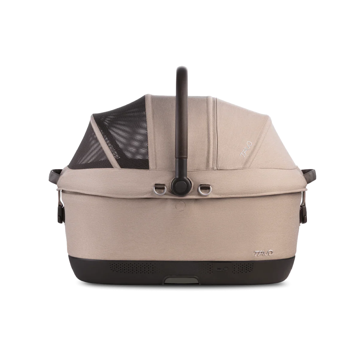 Isofix Autositz & Transportbox Maeve™ iso6x Wind Tavo | Integriertes Belüftungssystem | für Hunde bis 18 kg | GREENGUARD-Gold-Zertifizierung | Fawn