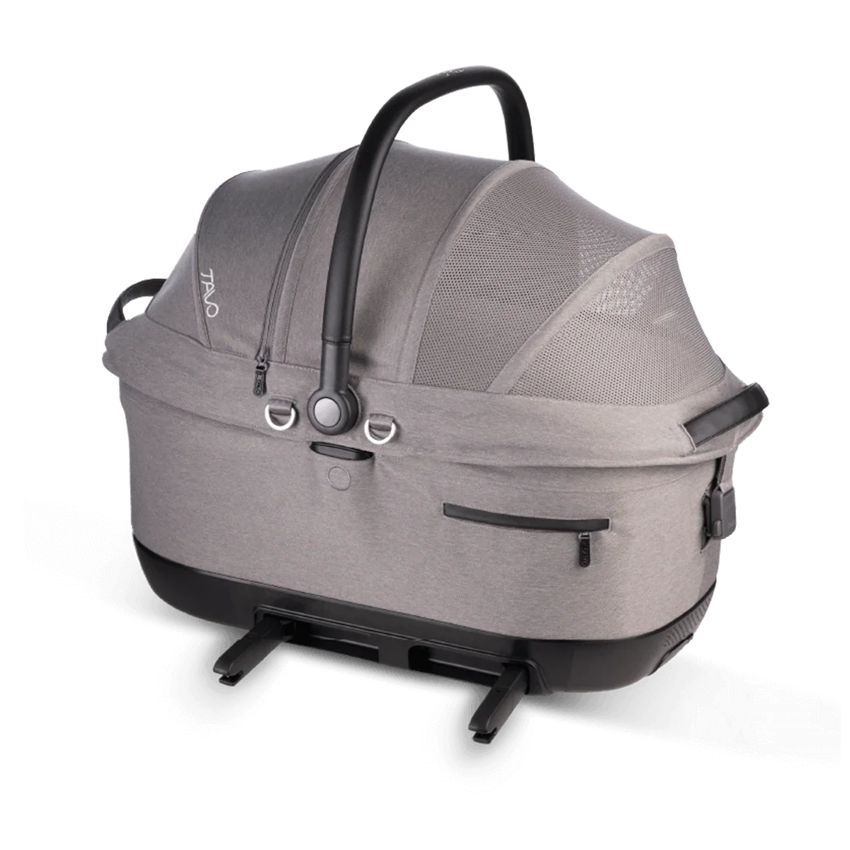 Isofix Autositz & Transportbox Maeve™ iso6x von Tavo für Hunde bis 18 kg | GREENGUARD-Gold-Zertifizierung | Farbe: Merle