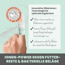 Lade das Bild in den Galerie-Viewer, Natürliches Zahnpflege Trio von noms+ | Dentalspray - Zahncreme - Fingerling | 100% vegan &amp; tierleidfrei
