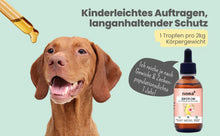 Lade das Bild in den Galerie-Viewer, Starkes Duo | Naturbasierter Anti-Zecken Schutz für Hunde gegen Flöhe, Zecken, Milben &amp; Mücken | 100% Chemiefrei | Sparpaket
