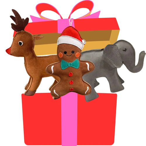 Nachhaltiges Hundespielzeug Set 