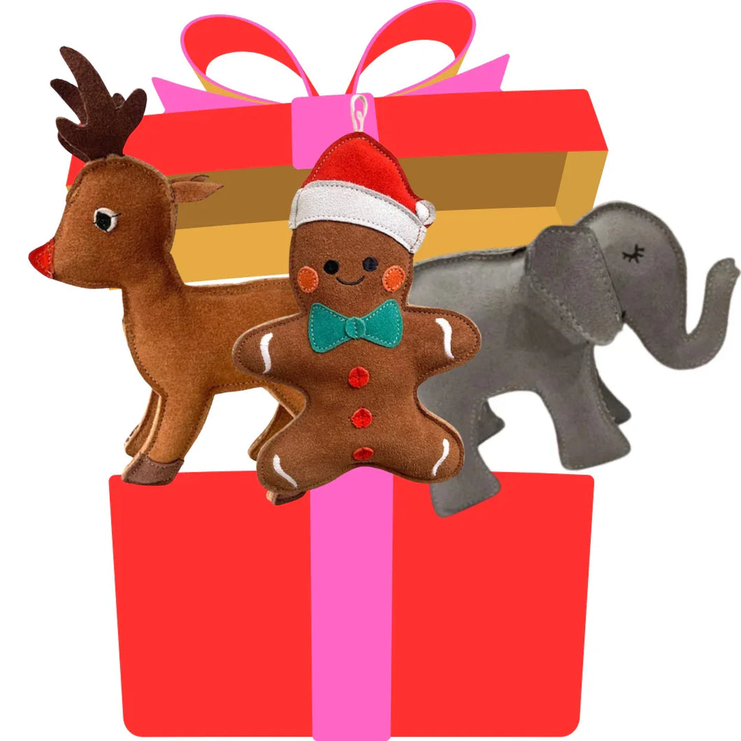 Nachhaltiges Hundespielzeug Set 