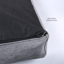 Lade das Bild in den Galerie-Viewer, Hundebett Clean von Caruso - orthopädisch &amp; recycelt - Oeko-Tex® Standard - 2 Farben | Fräulein Plath
