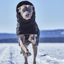 Lade das Bild in den Galerie-Viewer, Wärmender Wintermantel Extreme Warmer III ECO von Hurtta | Warm &amp; wasserdicht | Recyceltes ECO-Material | Raven
