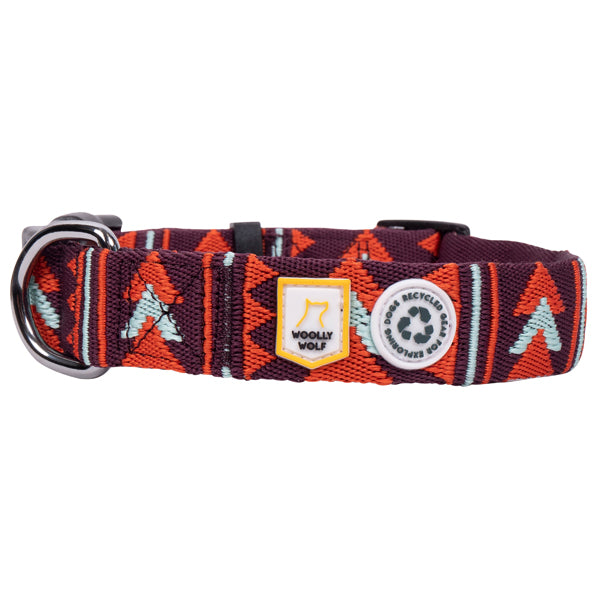 Nachhaltiges Hundehalsband |  Recycelt & vegan | Robust | Polar Night