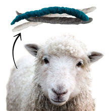 Lade das Bild in den Galerie-Viewer, 3 Filzwürmer | 100% Schurwolle vom Schaf | Natürlicher Rohstoff | Handmade in germany
