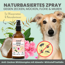 Lade das Bild in den Galerie-Viewer, Starkes Duo | Pflanzlicher Anti-Zecken Schutz für Hunde gegen Flöhe, Zecken, Milben &amp; Mücken | 100% Chemiefrei | Sparpaket
