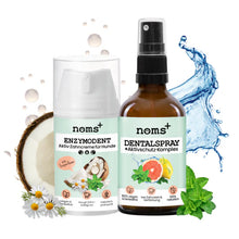 Lade das Bild in den Galerie-Viewer, DUO Zahnpasta &amp; Dentalspray | Natürliche Zahnpflege für Hunde | 100% vegan &amp; tierleidfrei
