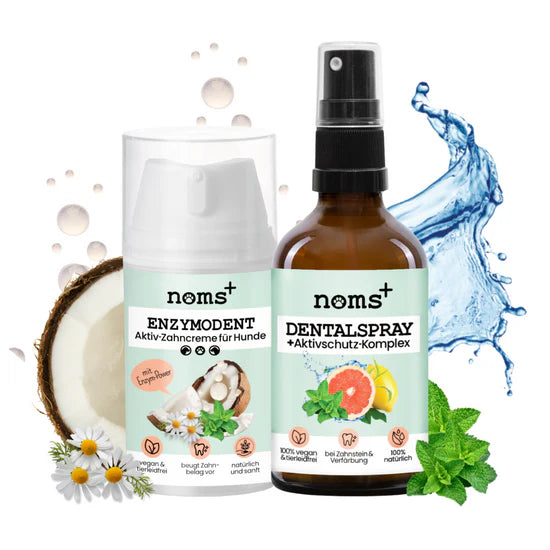 DUO Zahnpasta & Dentalspray | Natürliche Zahnpflege für Hunde | 100% vegan & tierleidfrei