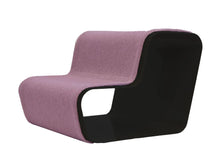 Lade das Bild in den Galerie-Viewer, dogBeam2 | Hundetreppe | Für Welpen &amp; kleine Hund | Bezug aus recycelten PET-Flaschen Stahl Anthrazit - Bezug Purple | Fräulein Plath
