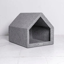 Lade das Bild in den Galerie-Viewer, Orthopädische Hundehütte Indoor "PetHome 2.0" Rexproduct | 100% recycelt | S - XL | Hellgrau | 5 Bezugsfarben | Fräulein Plath

