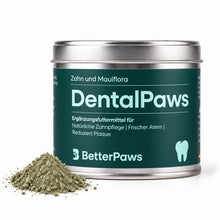 Lade das Bild in den Galerie-Viewer, DentalPaws für Hunde von BetterPaws - Pulver für Zahn und Maulflora - 250g | Fräulein Plath
