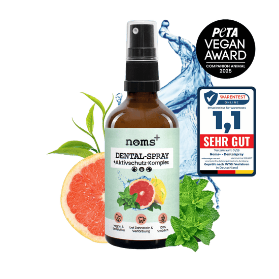 Natürliches Dentalspray bei Zahnstein uvm. | Hoch-effektive Pflanzenextrakte | Für Hunde & Katzen | 100% vegan & tierleidfrei