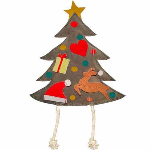 Nachhaltiges Leder Hundespielzeug 