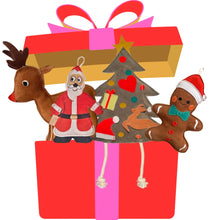 Lade das Bild in den Galerie-Viewer, Weihnachtsgeschenke-Set &quot;Joy to the World&quot; für Hunde | Schadstofffrei &amp; robust | Must Have

