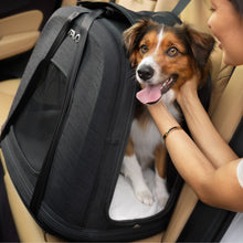 Lade das Bild in den Galerie-Viewer, Crashgetestete Isofix Transportbox Auto Tavo Crispin für Hunde | 3 Größen bis 27.2 kg | Farbe: Onyx | Fräulein Plath
