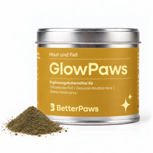 Lade das Bild in den Galerie-Viewer, GlowPaws für Hunde von BetterPaws - Pulver für Haut und Fell - 250g | Fräulein Plath
