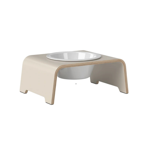 dogBar® Single Hundenapf | Porzellan | Cashmere Grey | 3 Größen
