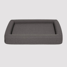 Lade das Bild in den Galerie-Viewer, FINNTO® Hundebett orthopädisch | Antiallergen | FAIRTRADE zertifiziert &amp; Oeko-Tex® Standard | Dunkelgrau
