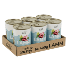 Lade das Bild in den Galerie-Viewer, Uncle Rusty's Lamm mit Rote Beete, Haferkleie und Apfel Nassfutter - regionale Zutaten
